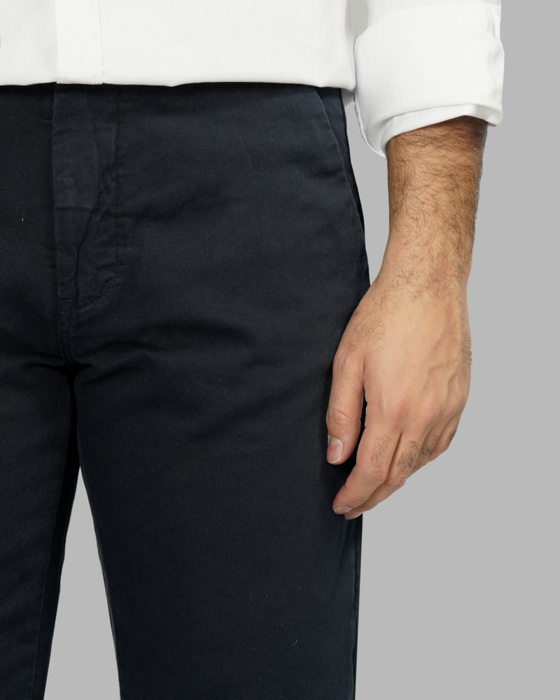 خرید و قیمت شلوار کتان مردانه اسلیم سرمه ای 24315202