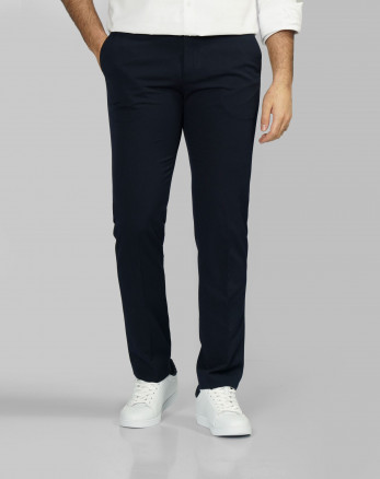 شلوار پارچه ای مردانه سرمه ای 24461125