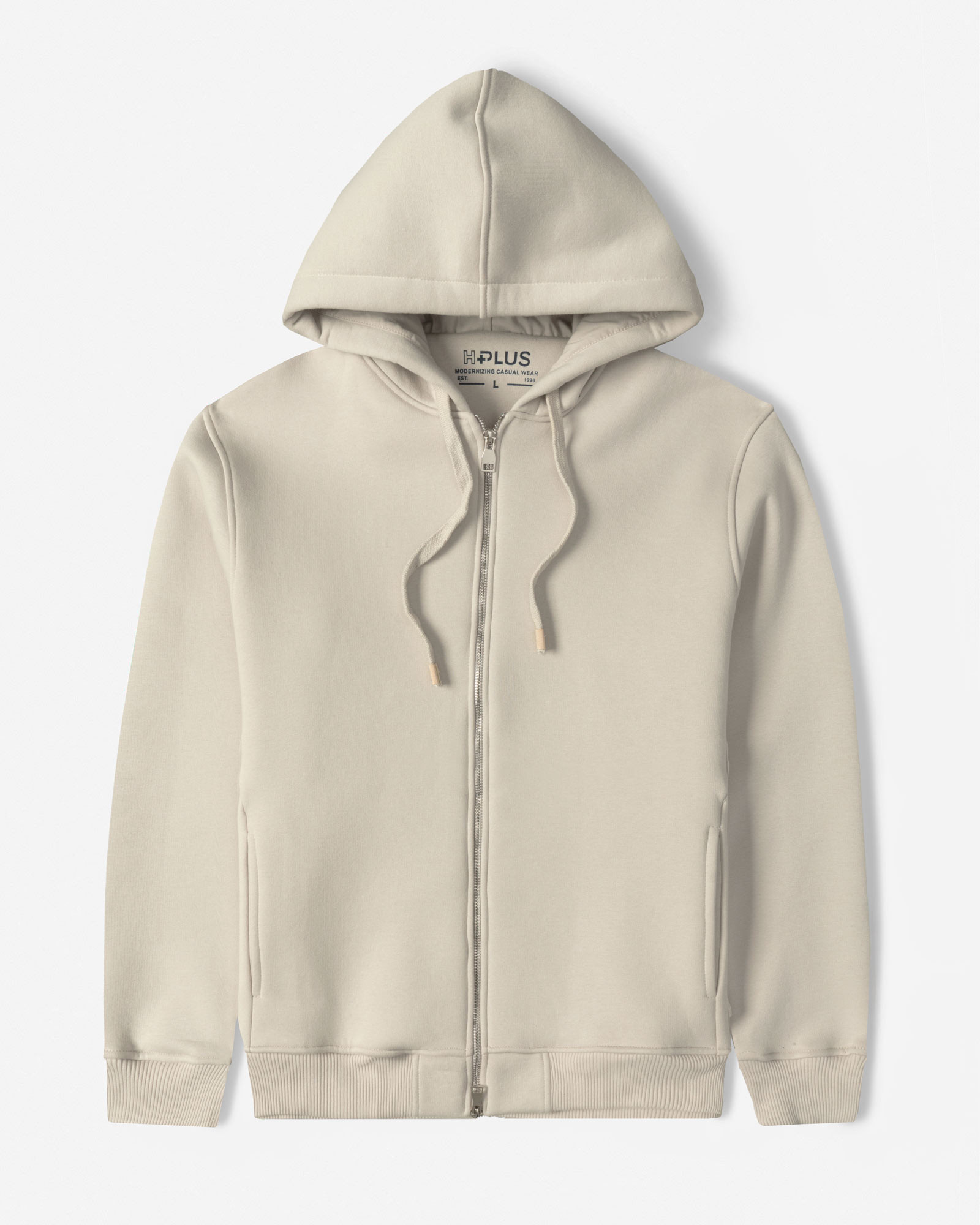 سویشرت کلاه دار مردانه طوسی 24413262