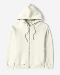 سویشرت کلاه دار مردانه شیری 24413262