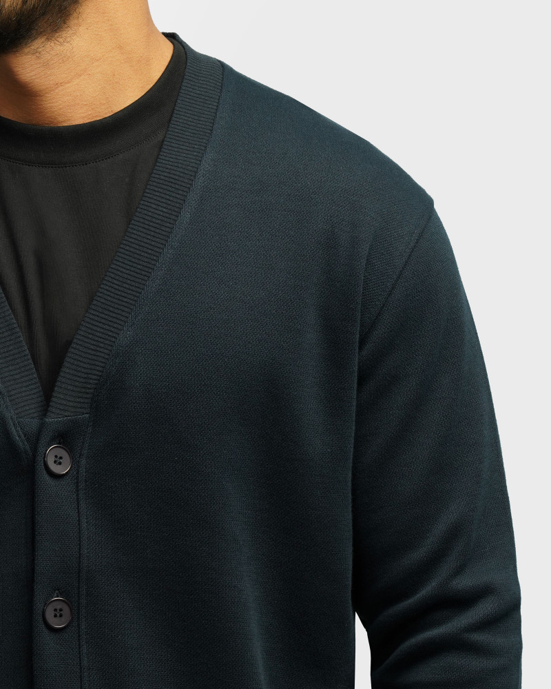 خرید و قیمت کاردیگان ژاکارد بافت مردانه سرمه ای 24476128