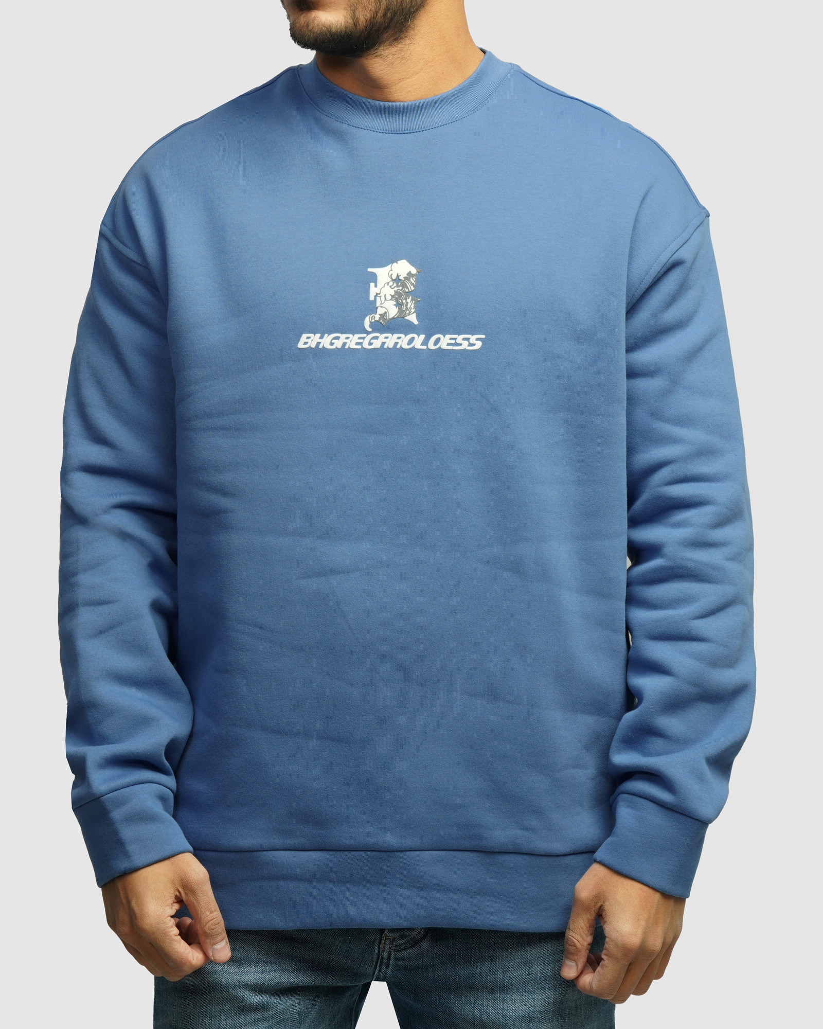 خرید و قیمت پلیور دورس یقه گرد مردانه آبی 24457283