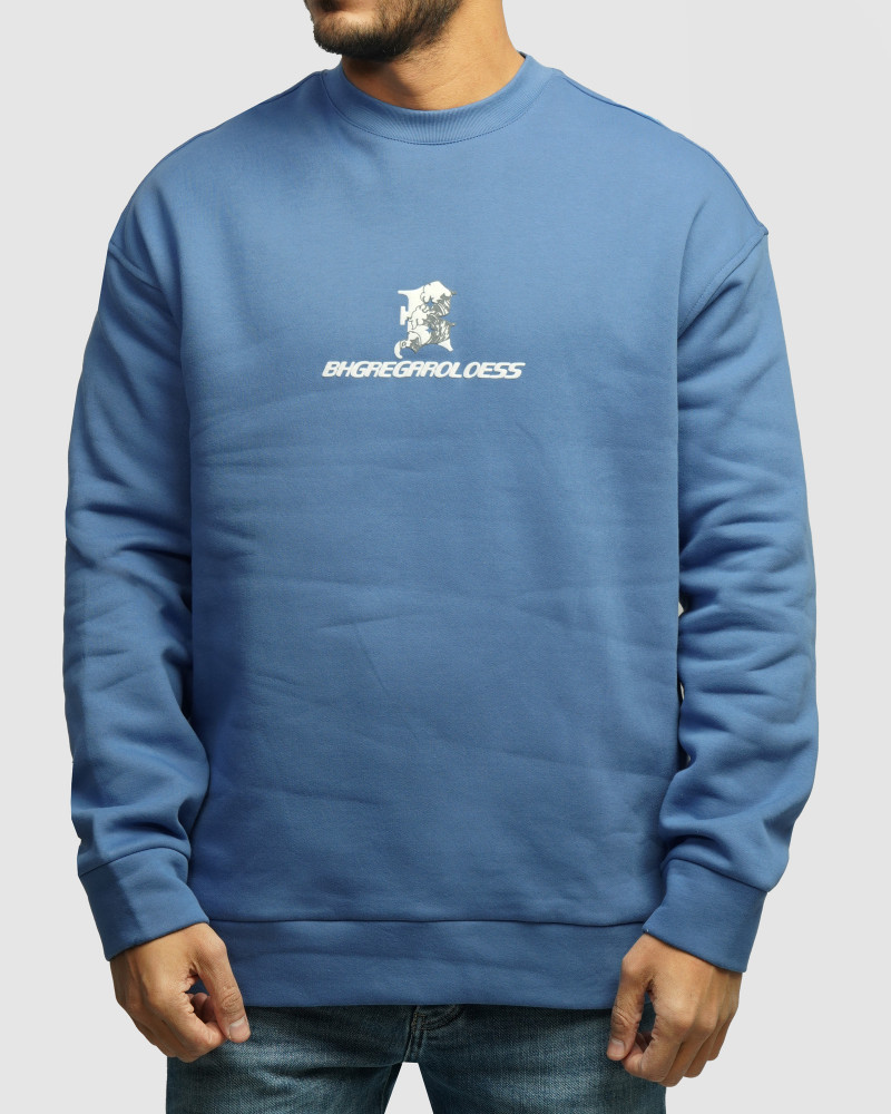 خرید و قیمت پلیور دورس یقه گرد مردانه آبی 24457283