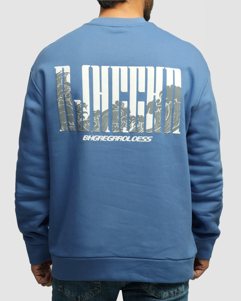 خرید و قیمت پلیور دورس یقه گرد مردانه آبی 24457283