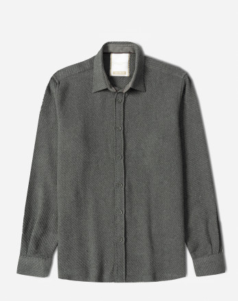 خرید و قیمت پیراهن ضخیم مردانه خاکستری تیره 24452321