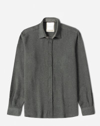 خرید و قیمت پیراهن ضخیم مردانه خاکستری تیره 24452321