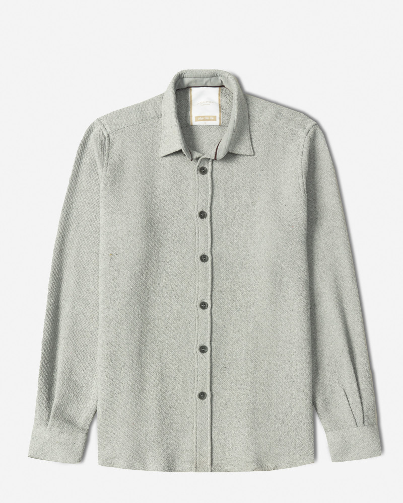 خرید و قیمت پیراهن ضخیم مردانه طوسی 24452321