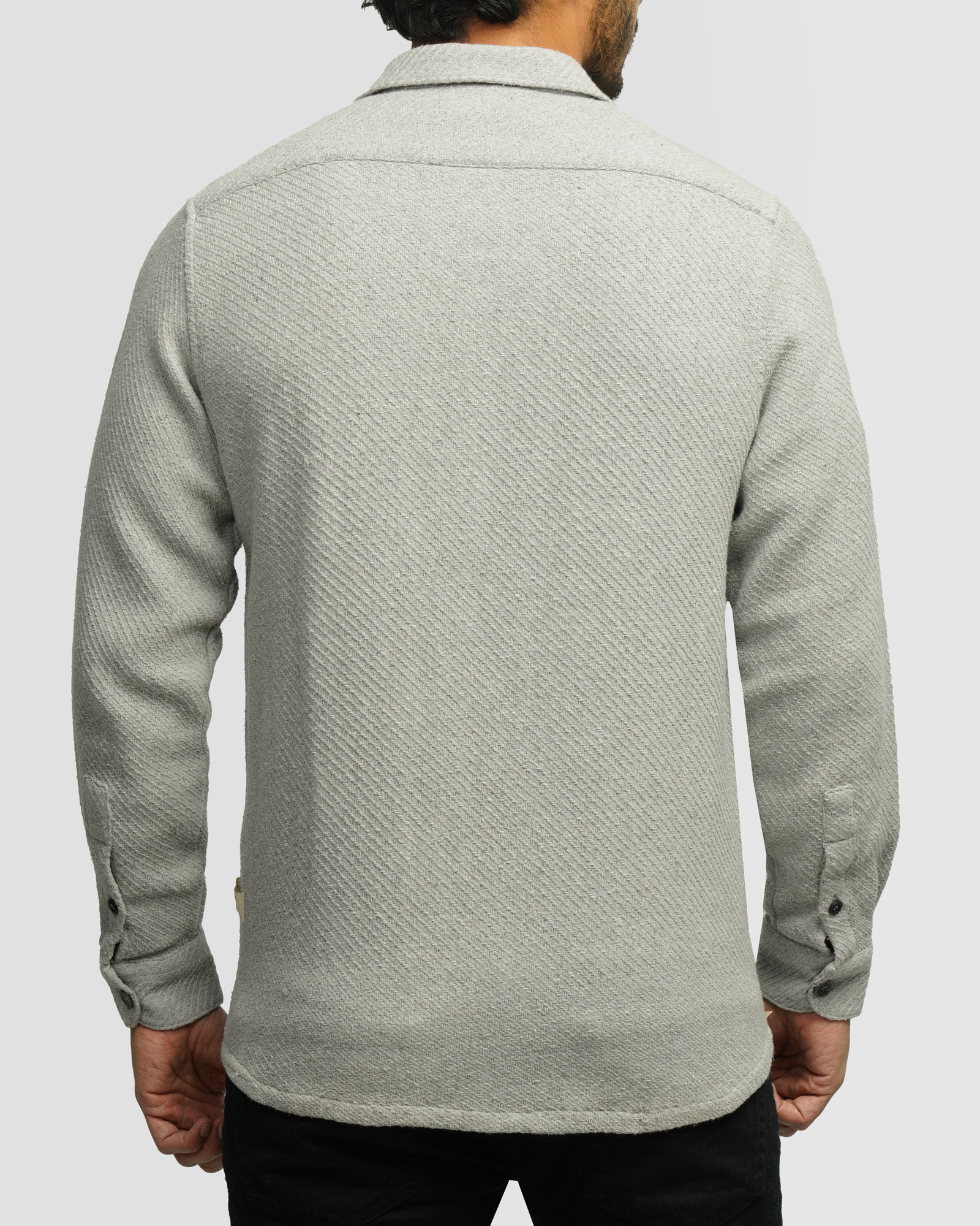 خرید و قیمت پیراهن ضخیم مردانه طوسی 24452321