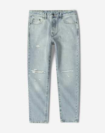 خرید و قیمت شلوار جین مردانه Essentials زاپ دار آبی روشن 24424828