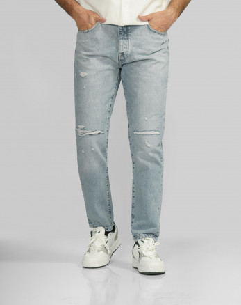 خرید و قیمت شلوار جین مردانه Essentials زاپ دار آبی روشن 24424828