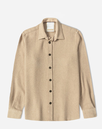 خرید و قیمت پیراهن ضخیم مردانه کرم 24452321