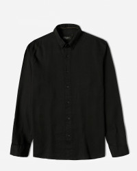 خرید و قیمت پیراهن آستین بلند ساده مردانه مشکی 24421317