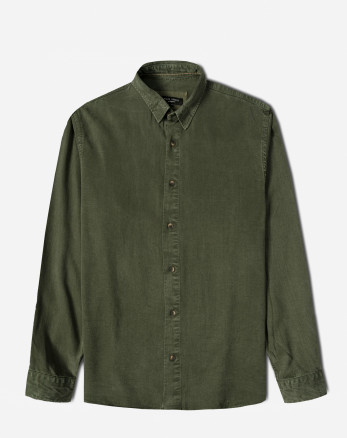 خرید و قیمت پیراهن آستین بلند ساده مردانه سبز 24421317