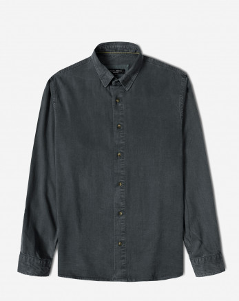 خرید و قیمت پیراهن آستین بلند ساده مردانه سرمه ای 24421317