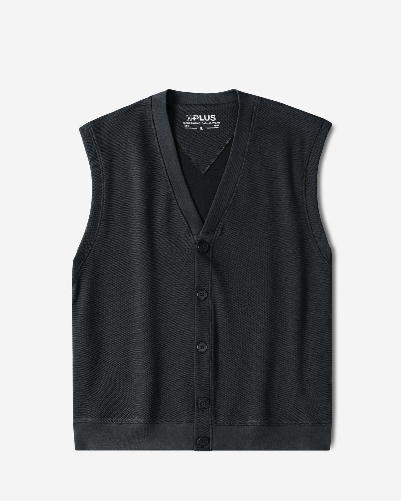 خرید و قیمت جلیقه ژاکارد بافت مردانه خاکستری 24414116