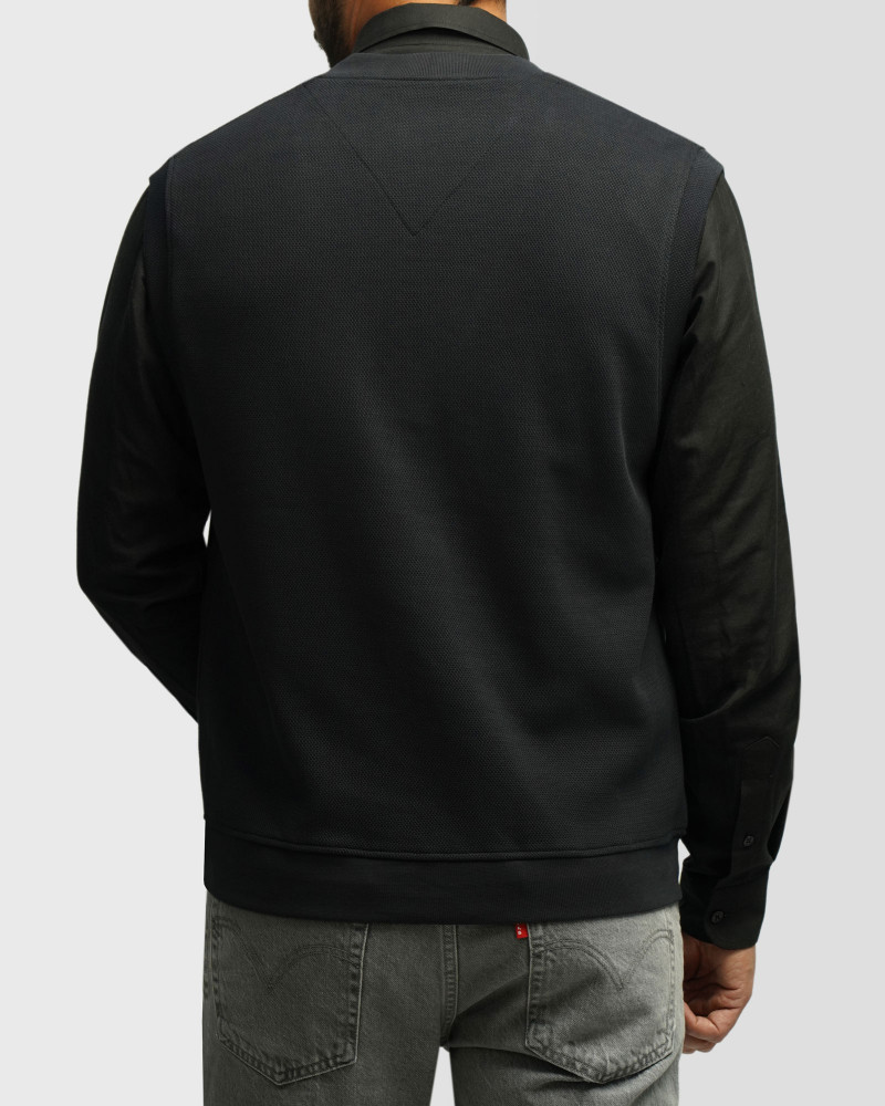 خرید و قیمت جلیقه ژاکارد بافت مردانه خاکستری 24414116