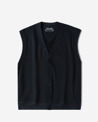 خرید و قیمت جلیقه ژاکارد بافت مردانه سرمه ای 24414116