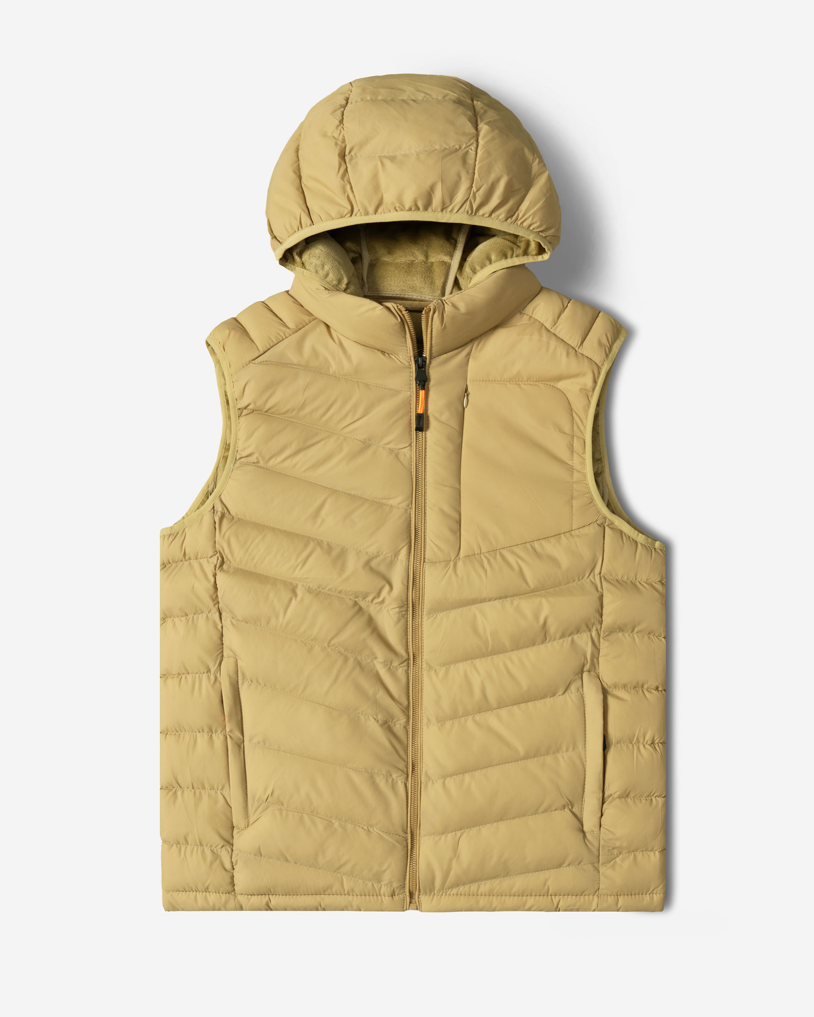 خرید و قیمت پافر مردانه کلاه دار کرم 24353183