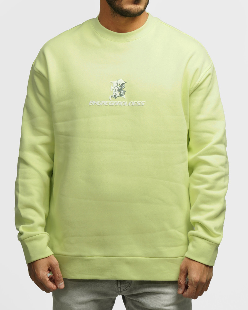 خرید و قیمت پلیور دورس یقه گرد مردانه سبز روشن 24457283