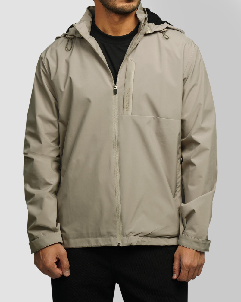 خرید و قیمت سویشرت شمعی کلاه دار مردانه کرم 84449173