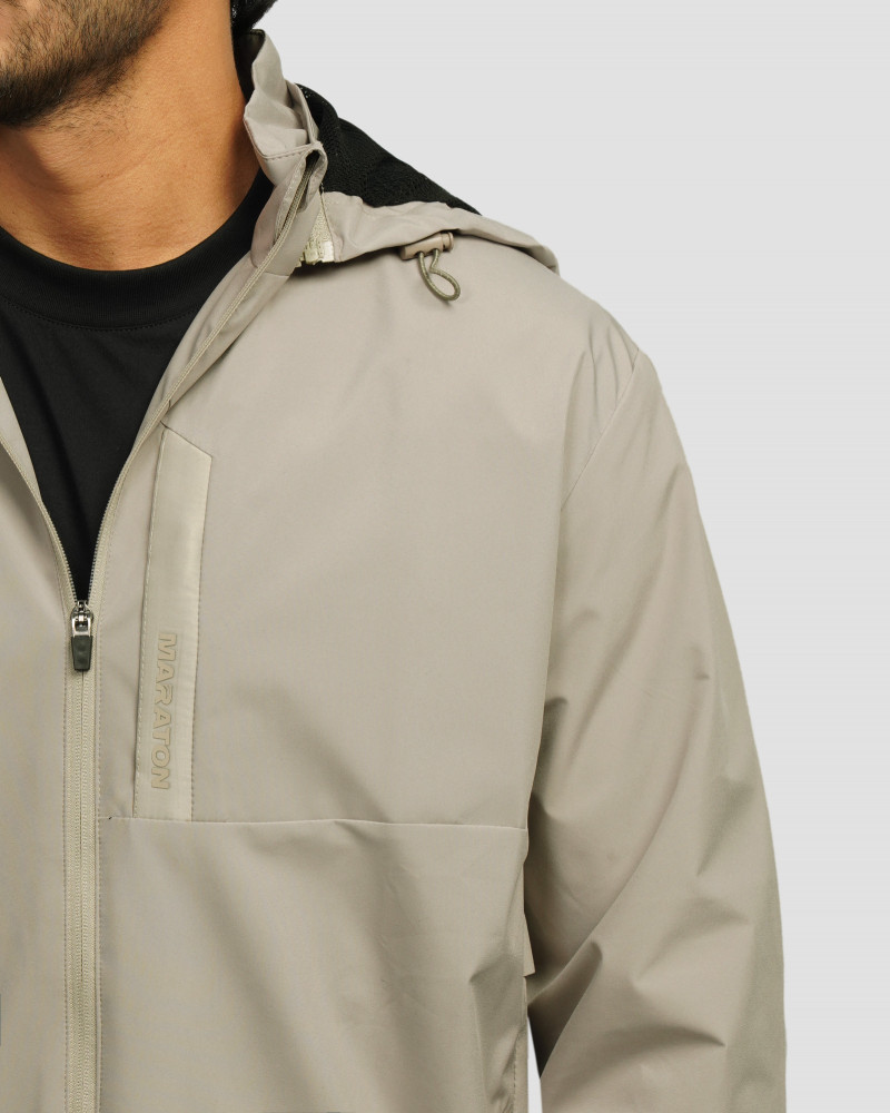 خرید و قیمت سویشرت شمعی کلاه دار مردانه کرم 84449173