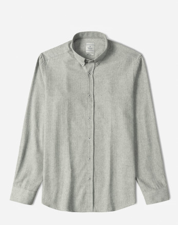 خرید و قیمت پیراهن نیمه ضخیم ساده مردانه خاکستری 24468168