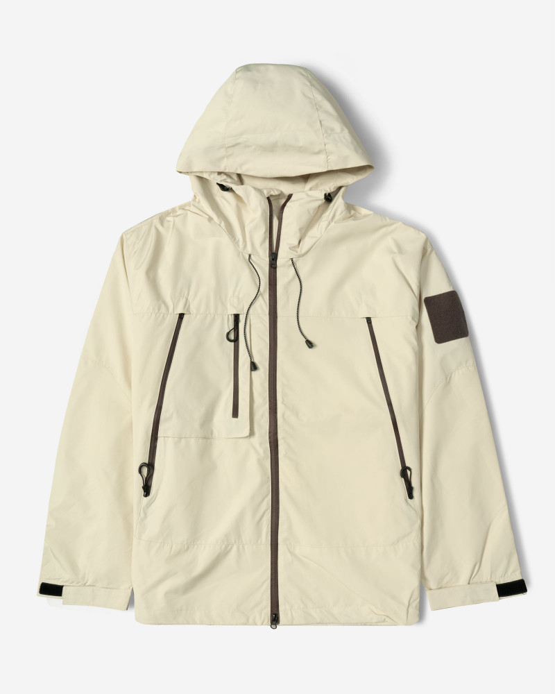 سویشرت شمعی کلاه دار مردانه کرم 24449182