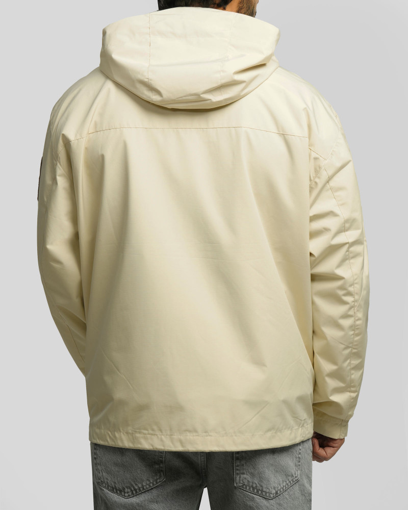 سویشرت شمعی کلاه دار مردانه کرم 24449182