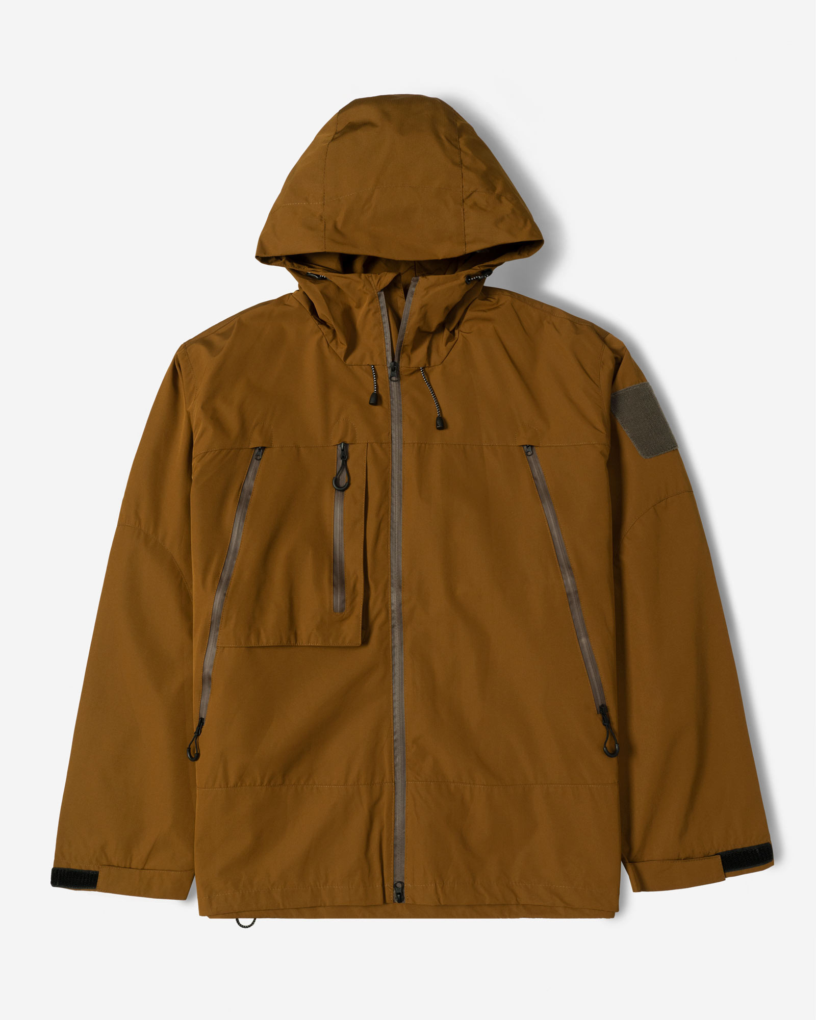 سویشرت شمعی کلاه دار مردانه قهوه ای 24449182