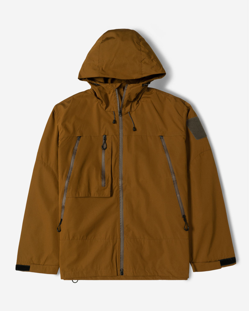 سویشرت شمعی کلاه دار مردانه قهوه ای 24449182