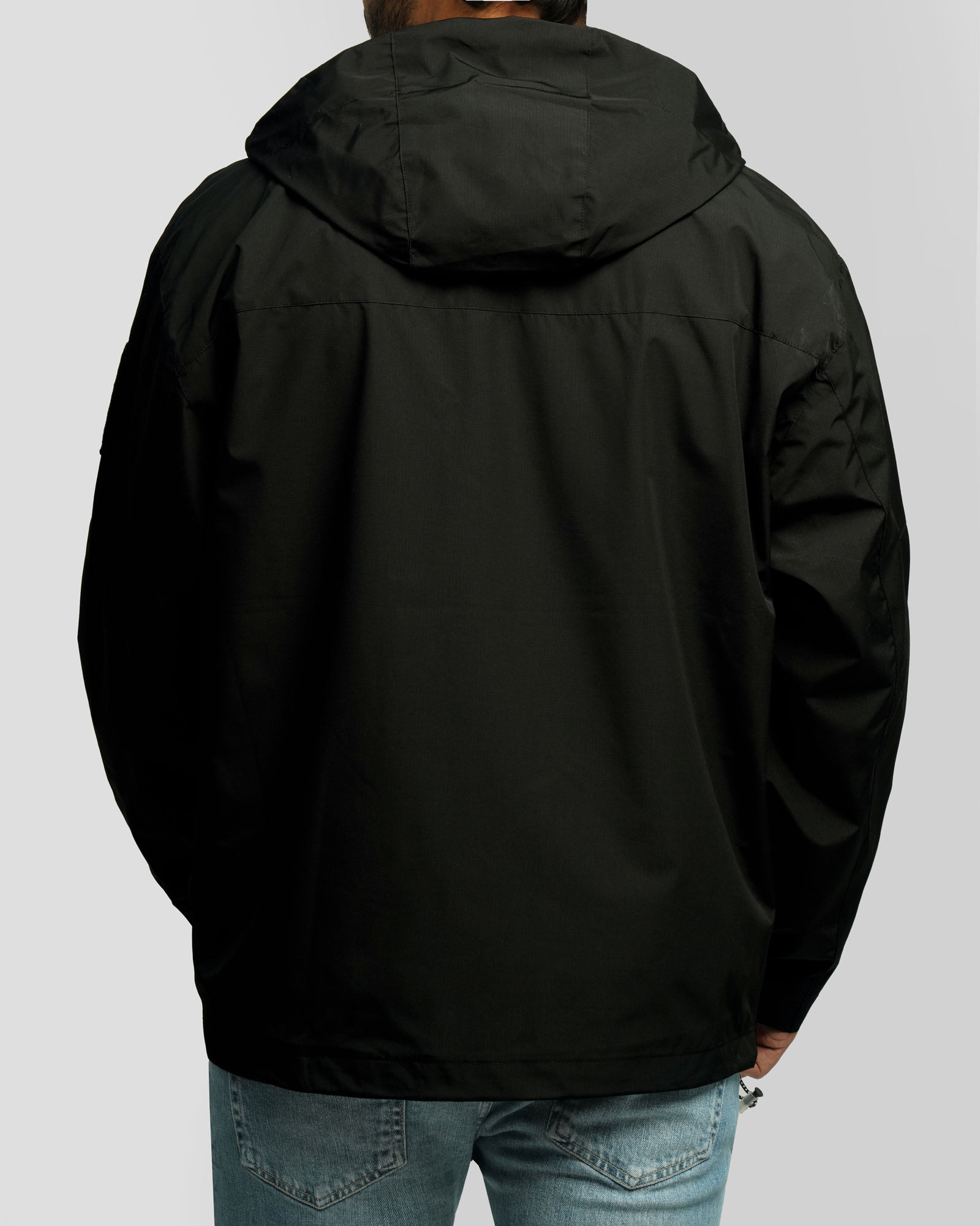 سویشرت شمعی کلاه دار مردانه مشکی 24449182