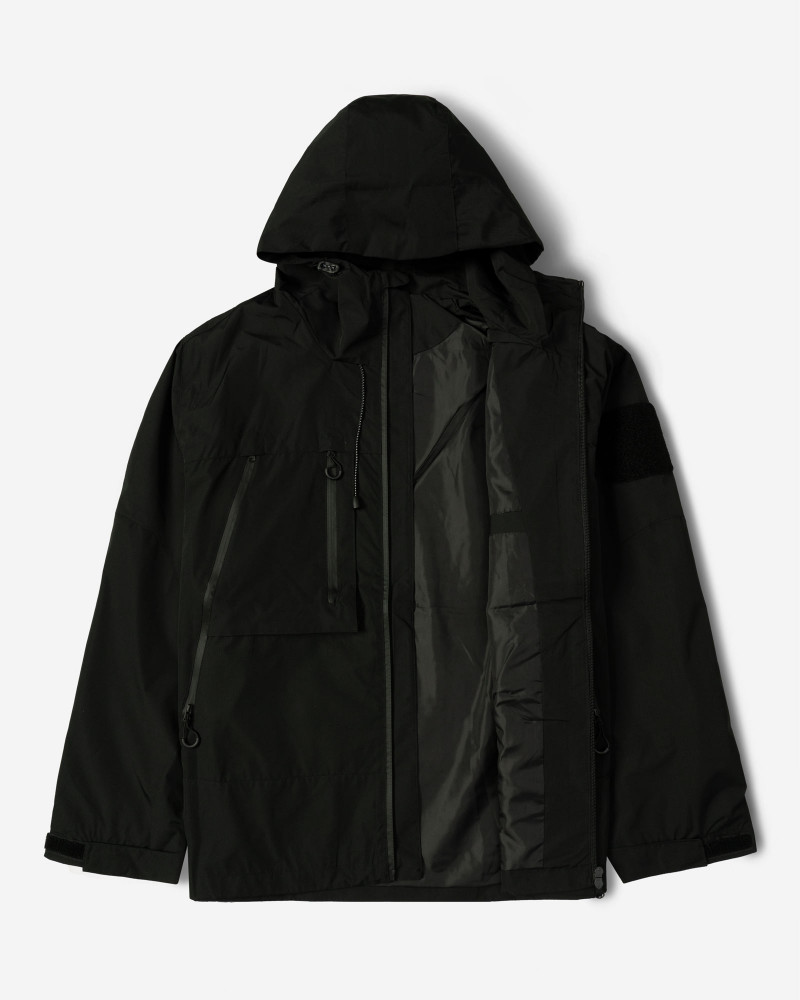 سویشرت شمعی کلاه دار مردانه مشکی 24449182