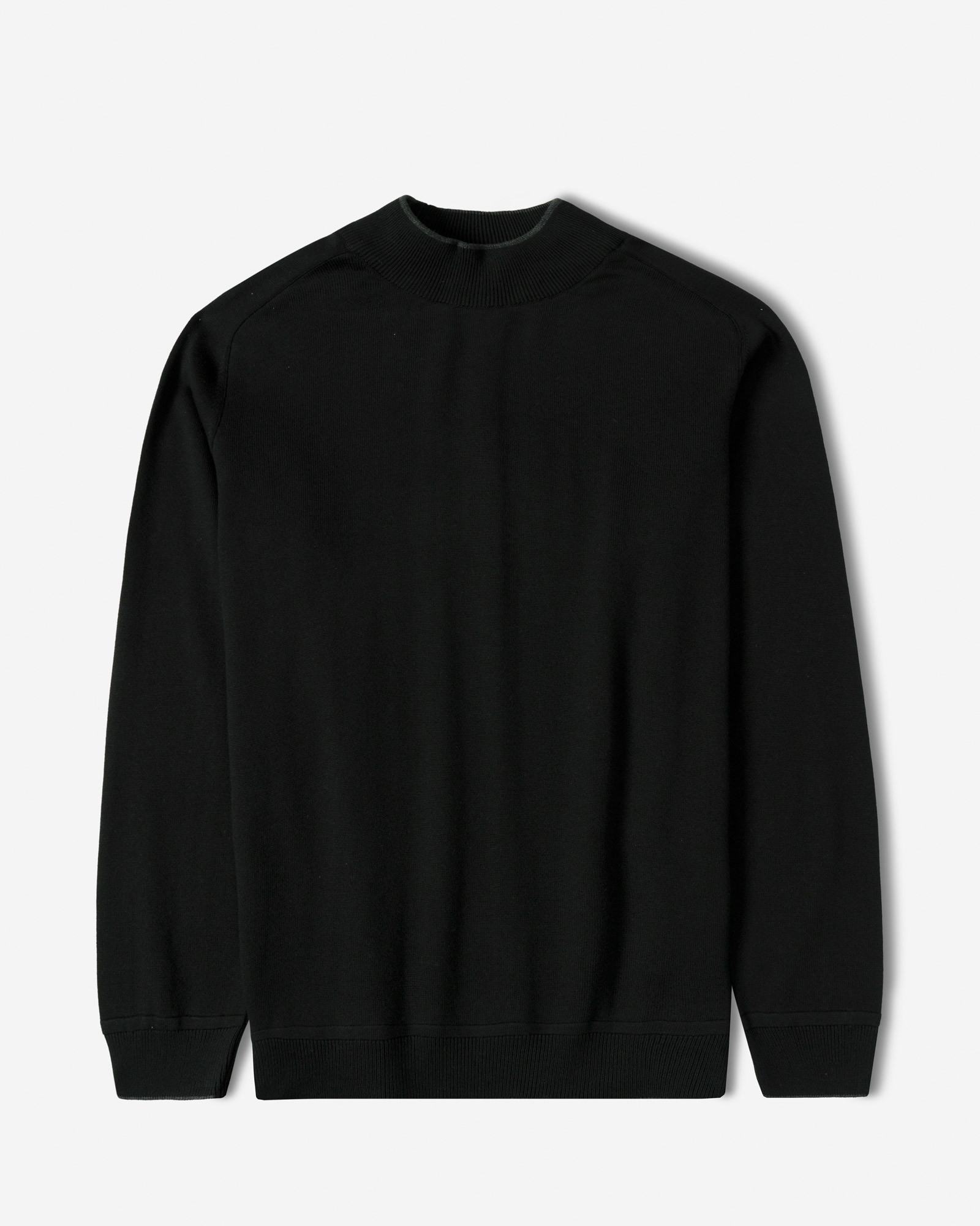 خرید و قیمت پلیور یقه 5 سانت ساده مردانه مشکی 24450109