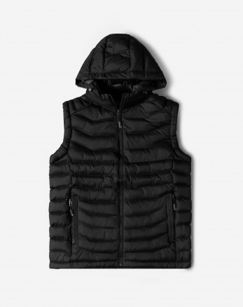 پافر مردانه کلاه دار مشکی 24453188