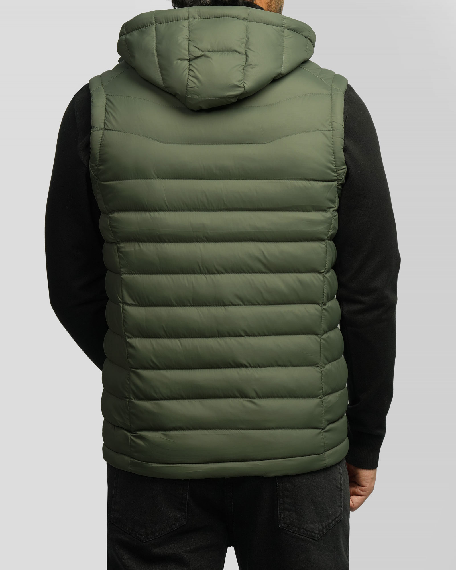 پافر مردانه کلاه دار سبز 24453188