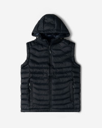 پافر مردانه کلاه دار سرمه ای 24453188