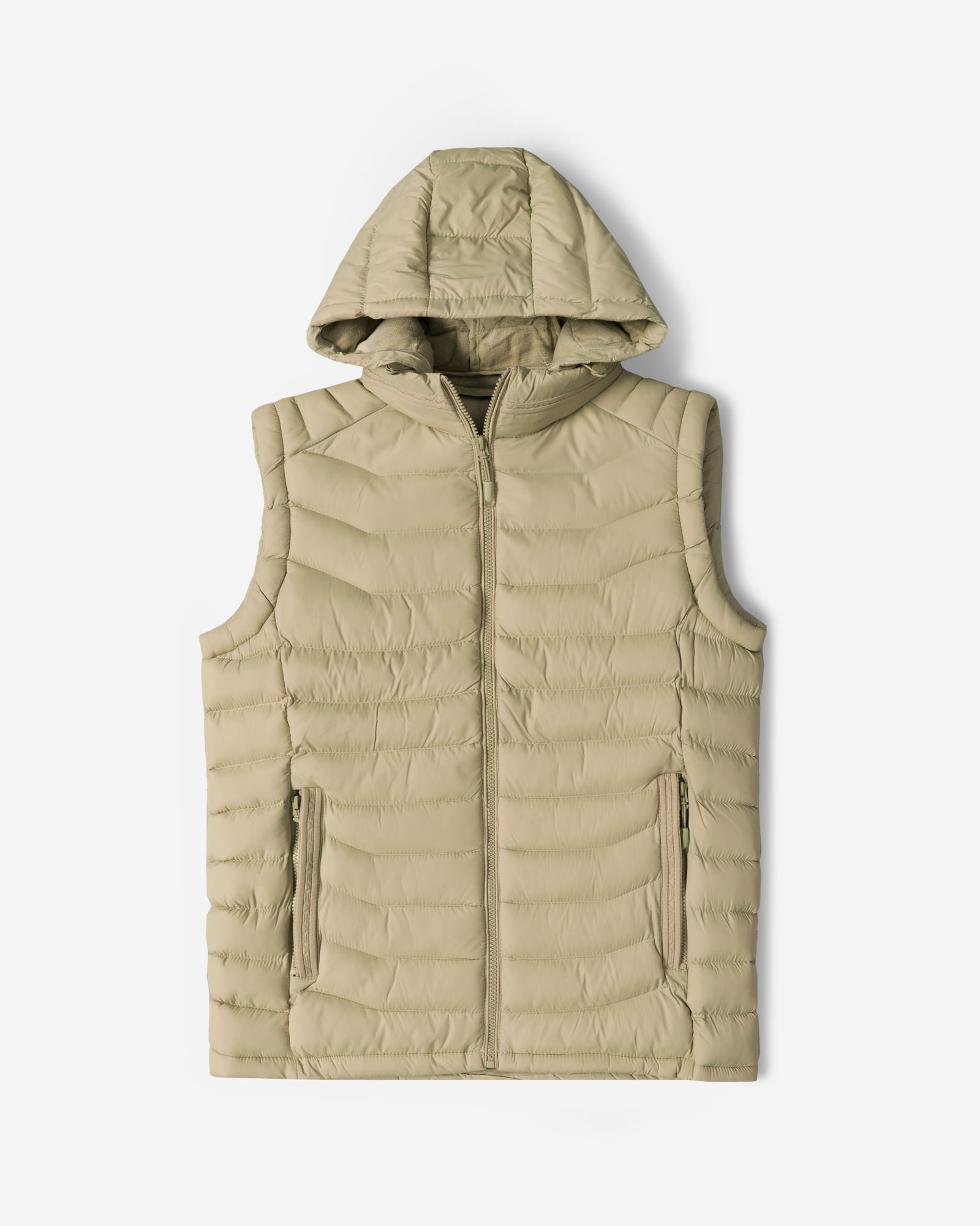 پافر مردانه کلاه دار کرم 24453188