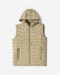 پافر مردانه کلاه دار کرم 24453188