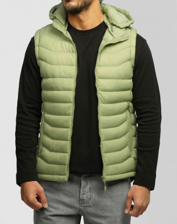 پافر مردانه کلاه دار سبز روشن 24453188