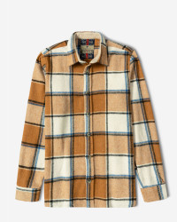 خرید و قیمت پیراهن ضخیم مردانه قهوه ای 24452316