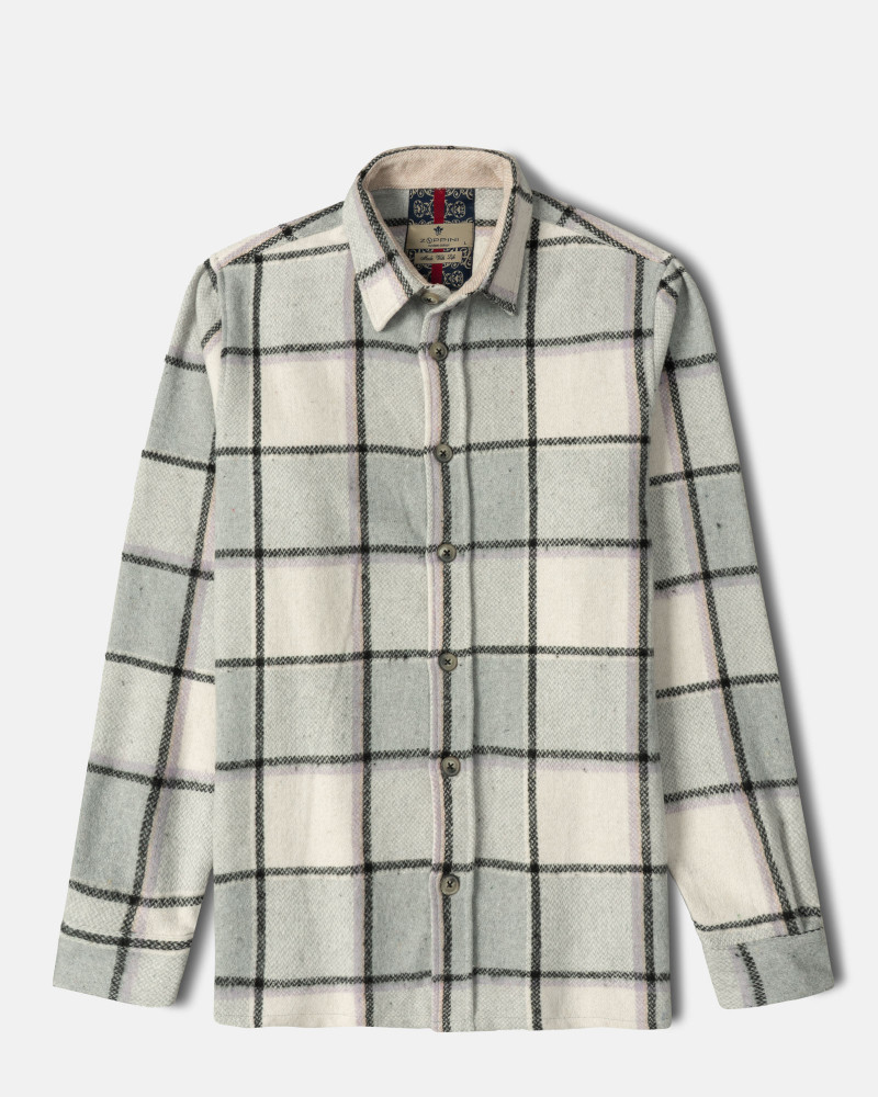 خرید و قیمت پیراهن ضخیم مردانه طوسی 24452316