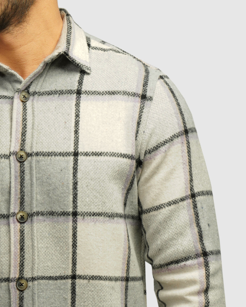 خرید و قیمت پیراهن ضخیم مردانه طوسی 24452316