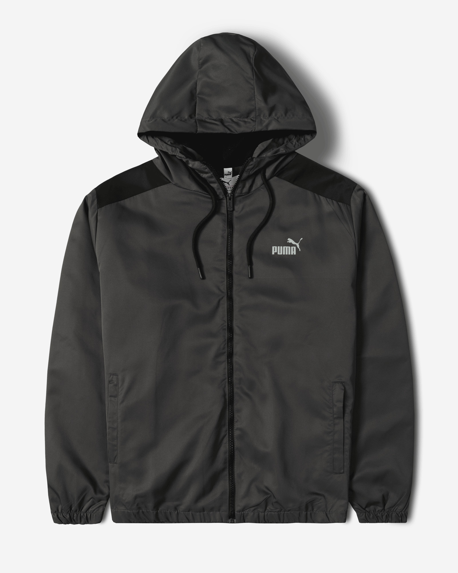 خرید و قیمت سویشرت شمعی کلاه دار مردانه خاکستری 84449179