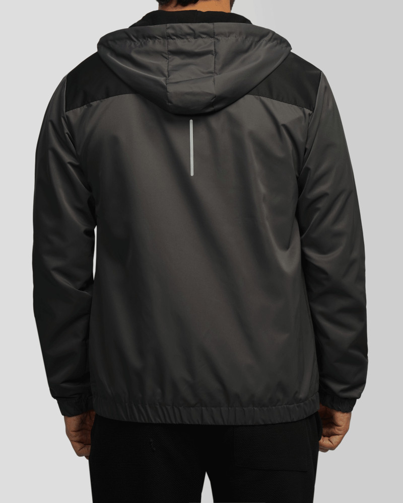 خرید و قیمت سویشرت شمعی کلاه دار مردانه خاکستری 84449179