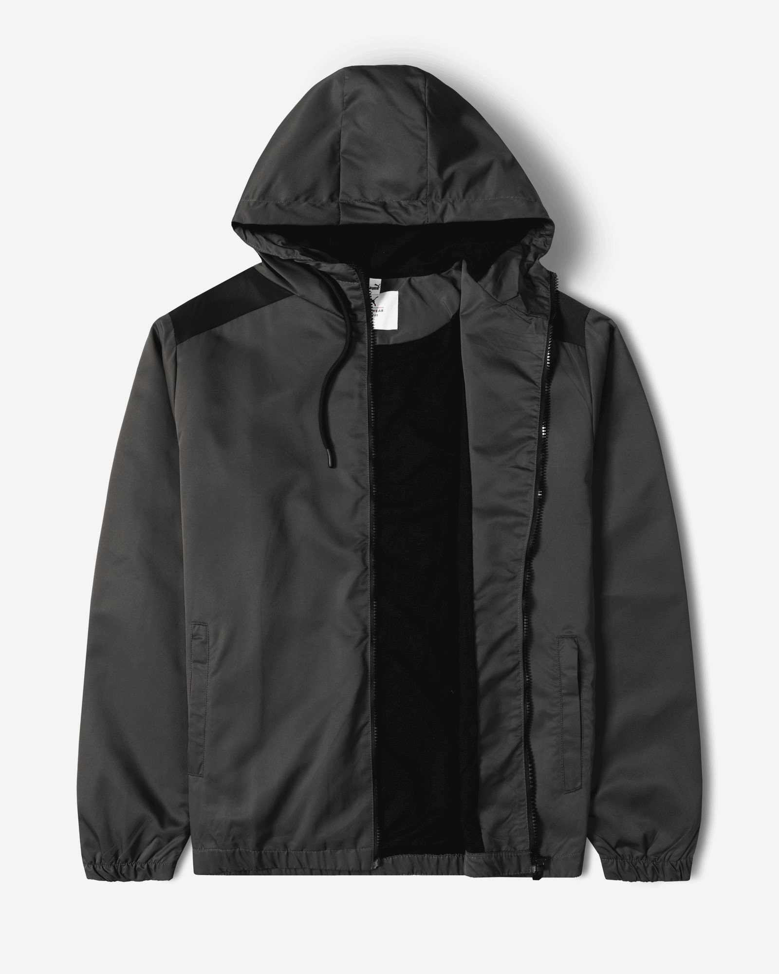 خرید و قیمت سویشرت شمعی کلاه دار مردانه خاکستری 84449179