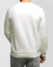 پلیور یقه گرد طرح دار مردانه سفید 84456167