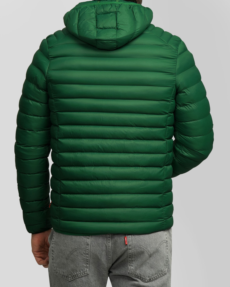 کاپشن مردانه کلاه دار سبز 24416411