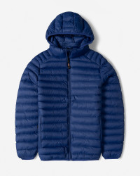 کاپشن مردانه کلاه دار آبی 24416411