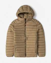  کاپشن مردانه کلاه دار کرم 24416411 