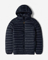 کاپشن مردانه کلاه دار سرمه ای 24416411